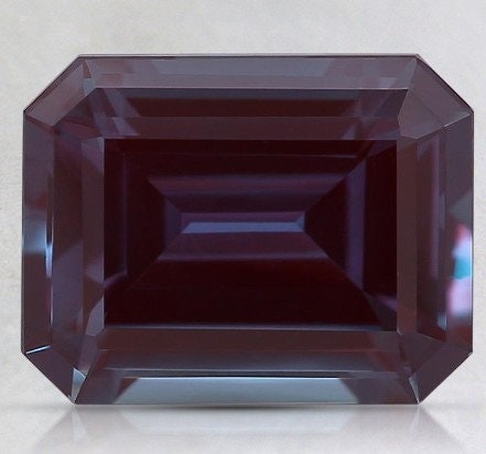 Emerald Cut Alexandrite Loose Gemstone, Lab-Created Stone for Jewelry Making, 3X5mm to 12X14mm Sizes Available, High Quality Stone for Her