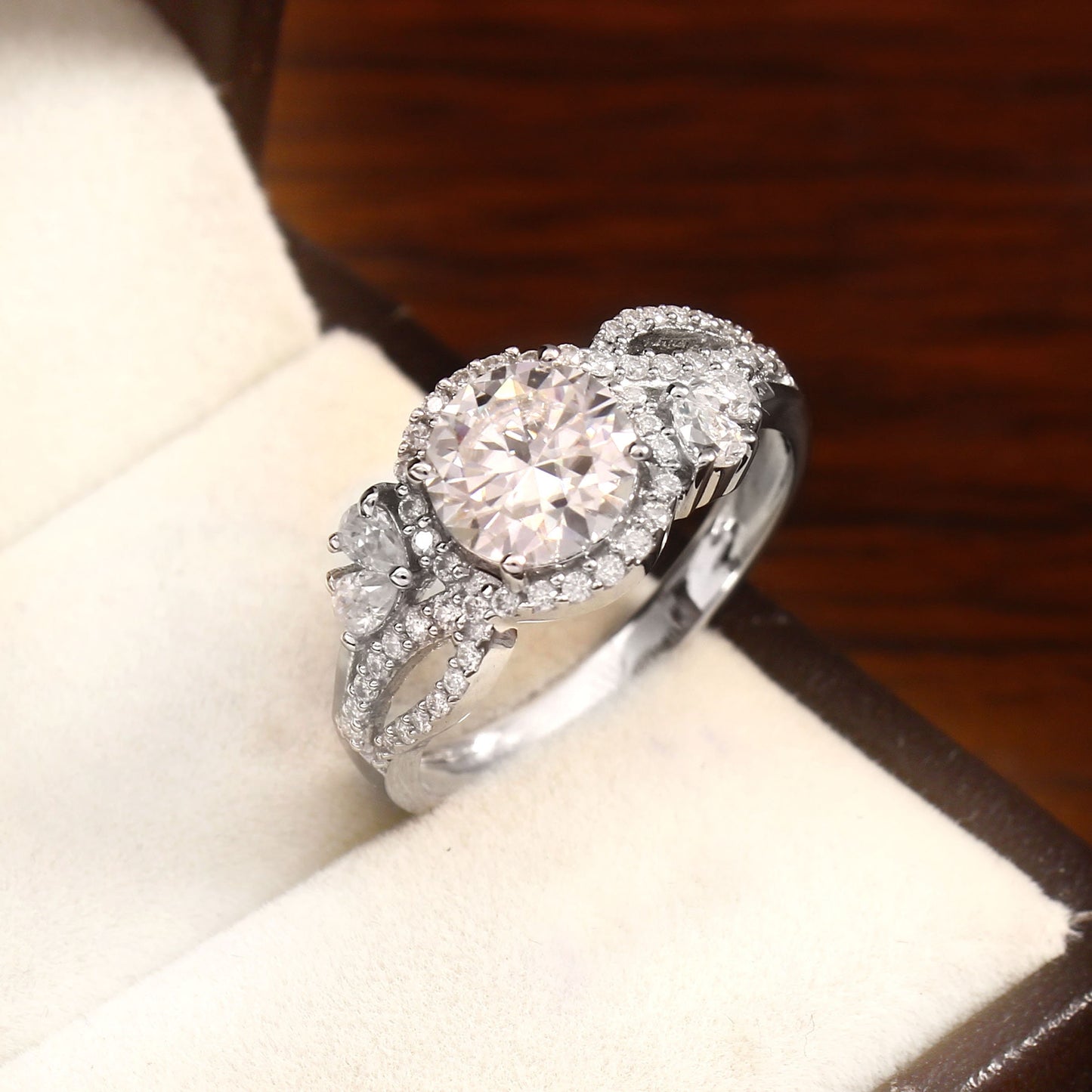 1.25 carat Lab Made Solitaire Diamond Ring