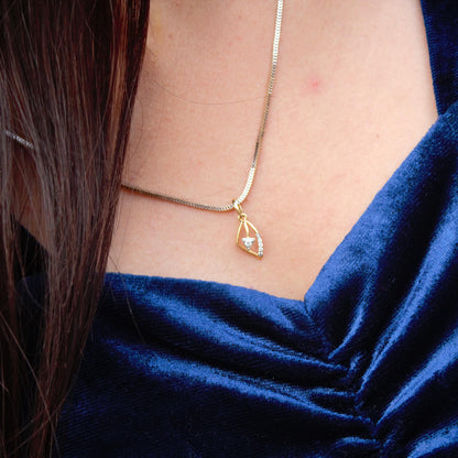 Natural Diamonds Without Chain Pendant, 18K Solid Gold Diamond Pendant, Lightweight Diamond Mini Pendant, IGI Certified Jewelry Gift for Her