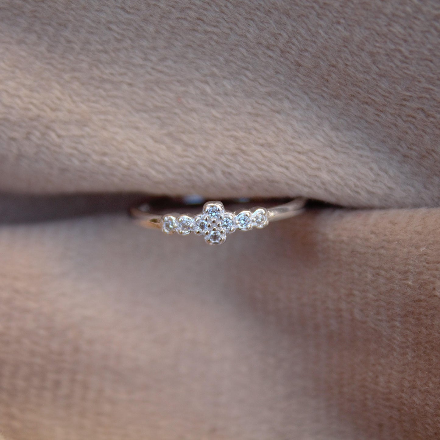 Women Engagement Ring, Art Deco Ring, Cubic Zirconia Silver Ring, 925 Sterling Silver Ring, Everyday Ring, Promise Ring, Delicate Ring Gift