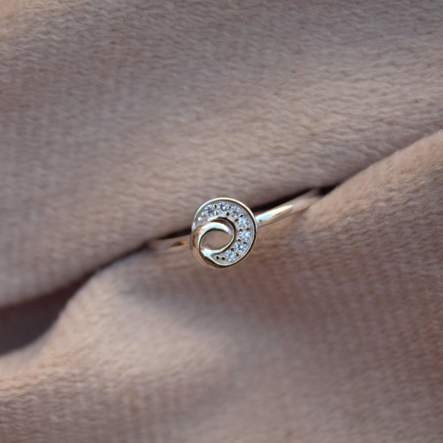 925Sterling Silver Engagement Ring, Dainty Propose Ring for Her, Cubic Zirconia Silver Ring, Handmade Silver Ring, Stacking Ring, CZ Jewelry