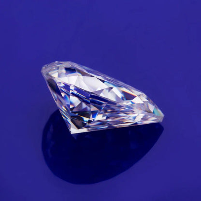 GRA Certified Moissanite Loose Stones, Pear Cut Moissanite D Color VVS 1 Grade Stone for Wedding or Engagement Jewelry, Pear Shape Stones