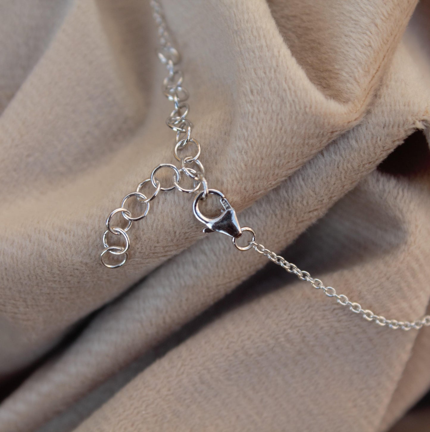 Colorless Moissanite Pear Necklace, 925 Sterling Silver Chain Necklace, Lightweight Travel Jewelry, Minimalist Silver White Stone Necklace