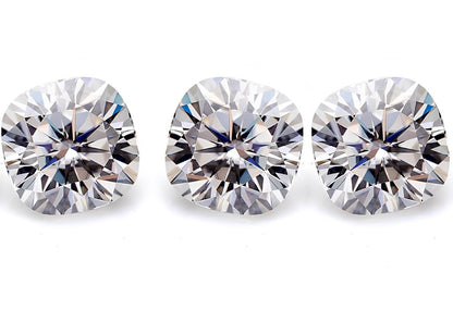 2 carat Cushion Moissanite - 7.5 MM Cushion Cut Loose Moissanite - D Color VVS1 Diamond Stone with GRA Certificate