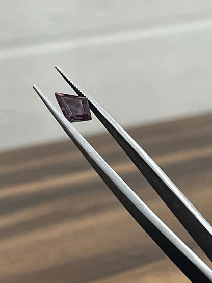 Lab-Created Alexandrite Color Changing Stone, Kite Shape Stone for Jewelry Making, 3X6mm to 8X6mm Sizes Available, Top Quality Faceted Stone