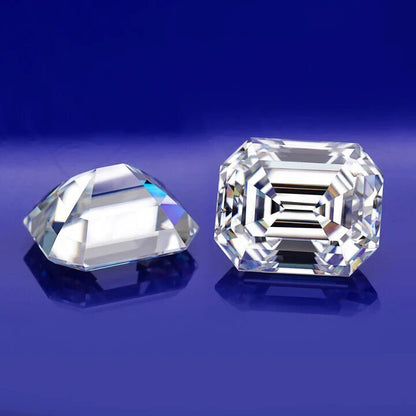 Emerald Cut Octagon Moissanite Gemstone, Jewelry Making Loose Gemstone, All Gemstone Sizes Available, High Quality Loose Gemstone