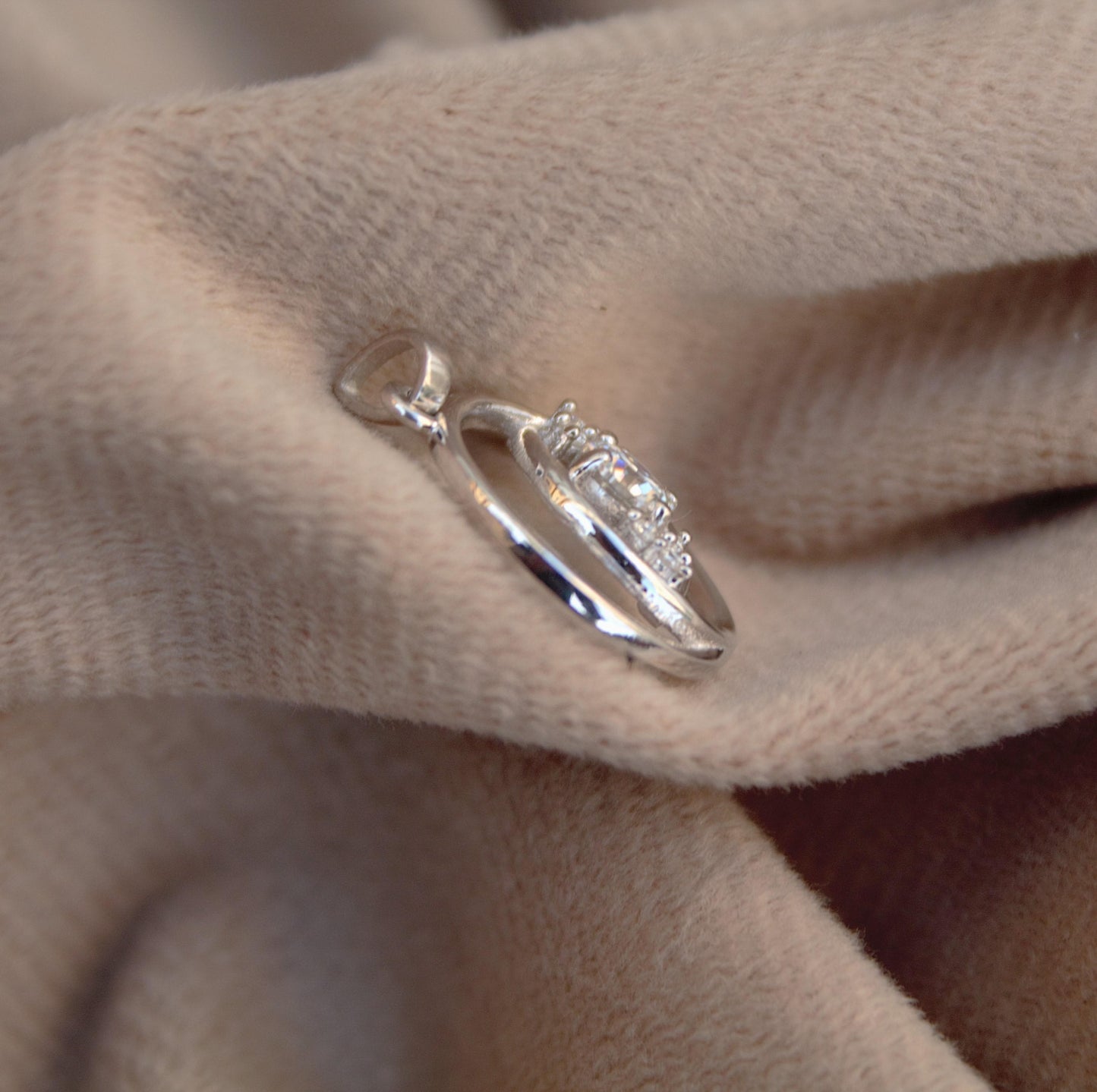 Elegant Sterling Silver Moissanite Pendant, Round Cut Moissanite Stone Pendant for Women, 925 Solid Silver Pendant, Wedding/Anniversary Gift