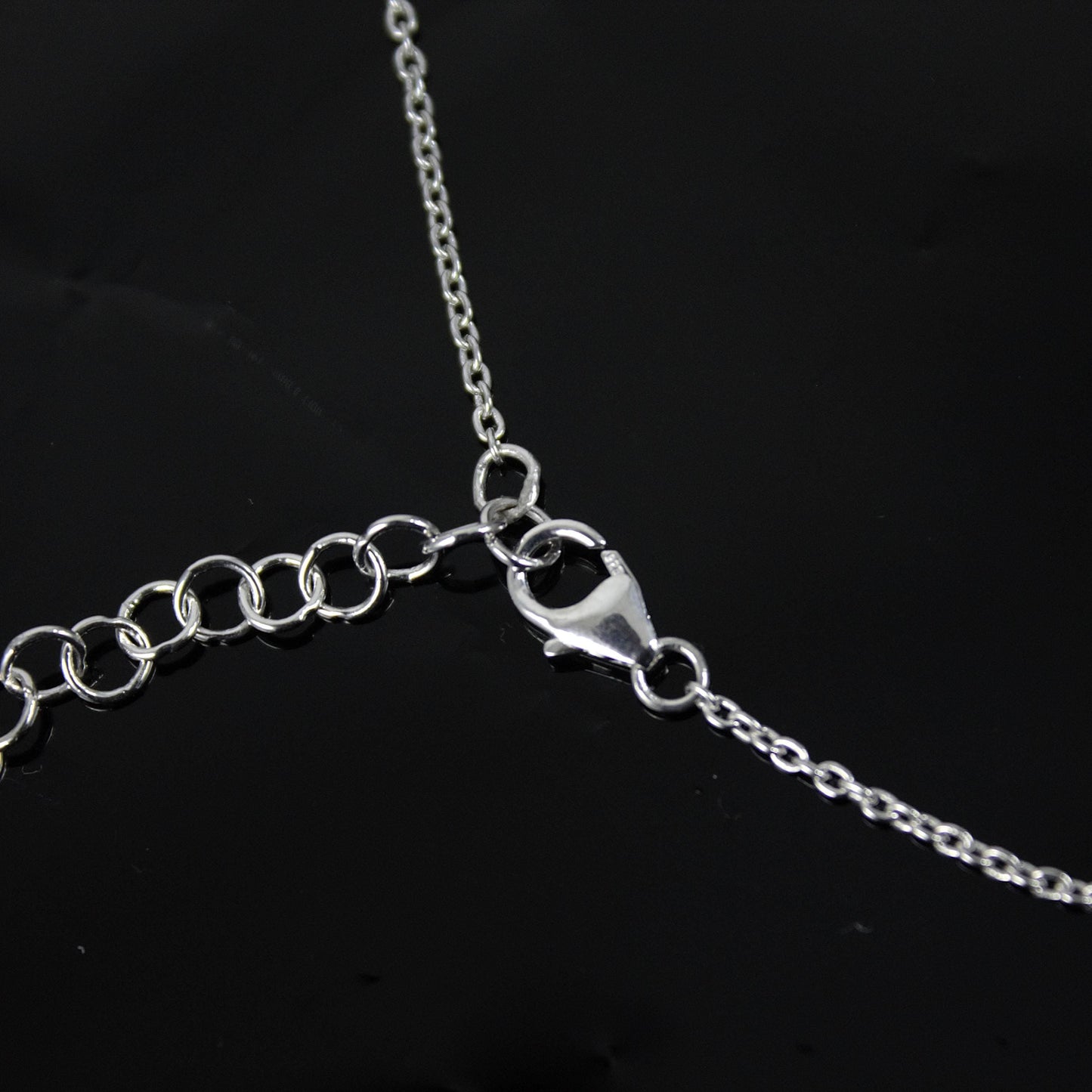 Designer Moissanite Pendant With Chain, 925 Sterling Silver Moissanite Chain Necklace, Elegant Beautiful Anniversary Gift For Special One