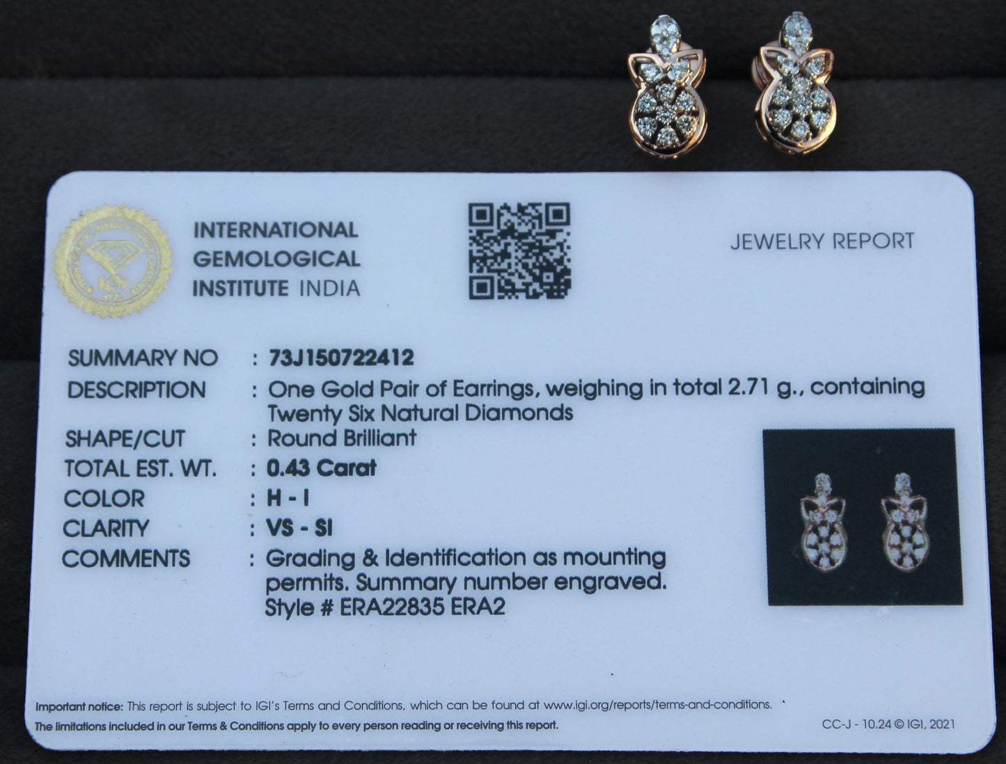 VS-SI Certified Natural Diamonds, 18K Gold Diamond Jewelry Set, Designer Pendant with Chain for Bride, Necklace Earrings Combo Set