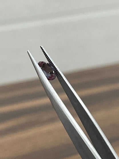 Lab-Created Alexandrite Oval Cut Stone, 3X4mm to 10X12mm Sizes Available, Faceted Stone Jewelry Making Supplies, Color Changing Stone