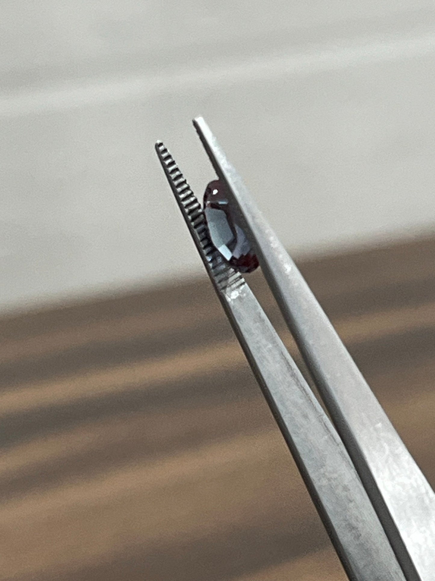 Lab-Created Alexandrite Oval Cut Stone, 3X4mm to 10X12mm Sizes Available, Faceted Stone Jewelry Making Supplies, Color Changing Stone