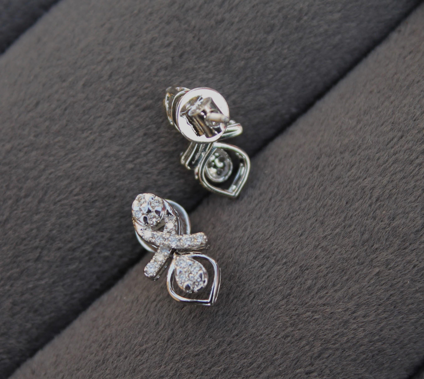 18K Real Gold Diamond Jewelry Set, IGI Certified Pendant Necklace & Earrings, Necklace with Earrings  Set, IGI Certified Gift for Women