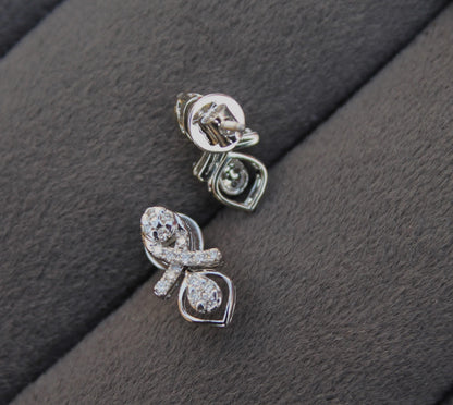 18K Real Gold Diamond Jewelry Set, IGI Certified Pendant Necklace & Earrings, Necklace with Earrings  Set, IGI Certified Gift for Women