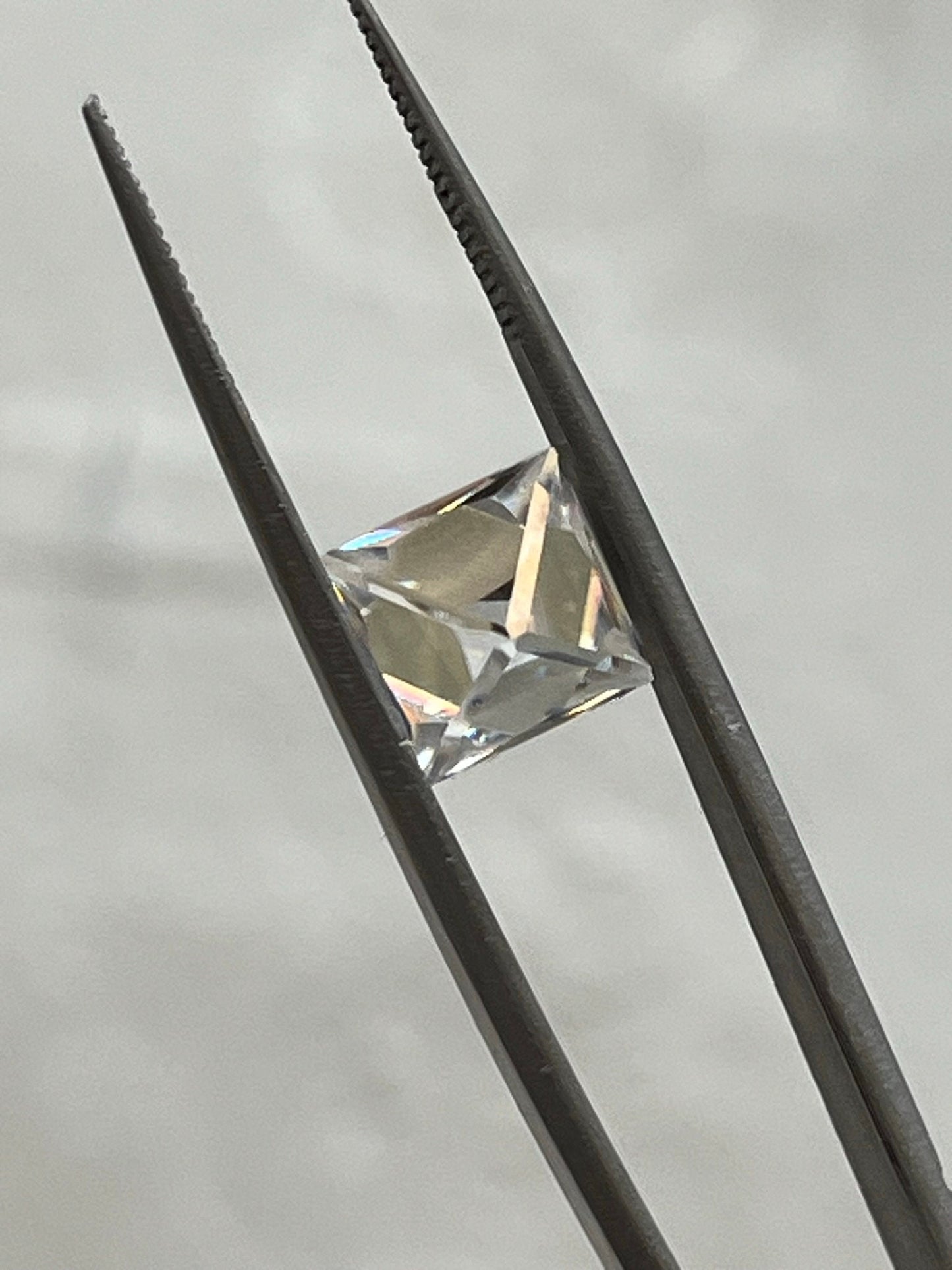 Princess Cut Moissanite- French Cut- Fancy shaped Moissanite With GRA Certified- Loose All Gemstone Sizes Available For Making Jewelry