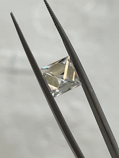 Princess Cut Moissanite- French Cut- Fancy shaped Moissanite With GRA Certified- Loose All Gemstone Sizes Available For Making Jewelry