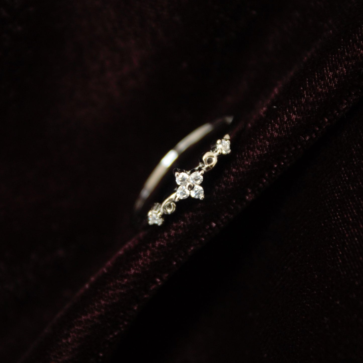 925 Sterling Silver CZ Ring, 1 Gram Super Lightweight Rings, Ready to Ship Jewelry, Cubic Zirconia Silver Ring Graduation Gift for Daughter