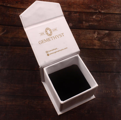 Moissanite Cushion Cut Ring, Minimalist Moissanite Jewelry, Engagement Ring For Her, D Color VVS Moissanite Gold Ring, Elegant Gold Ring