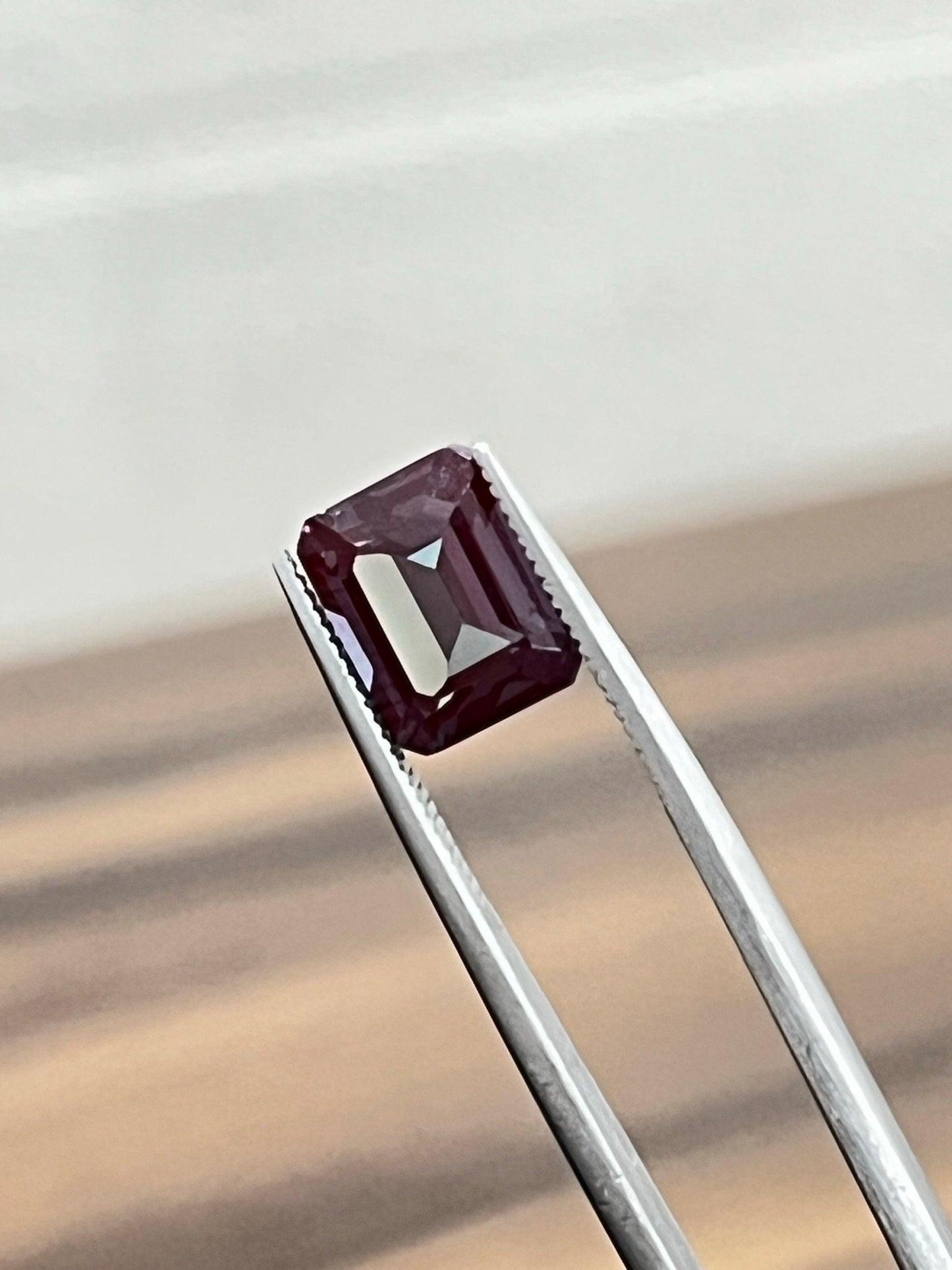 Emerald Cut Alexandrite Loose Gemstone, Lab-Created Stone for Jewelry Making, 3X5mm to 12X14mm Sizes Available, High Quality Stone for Her