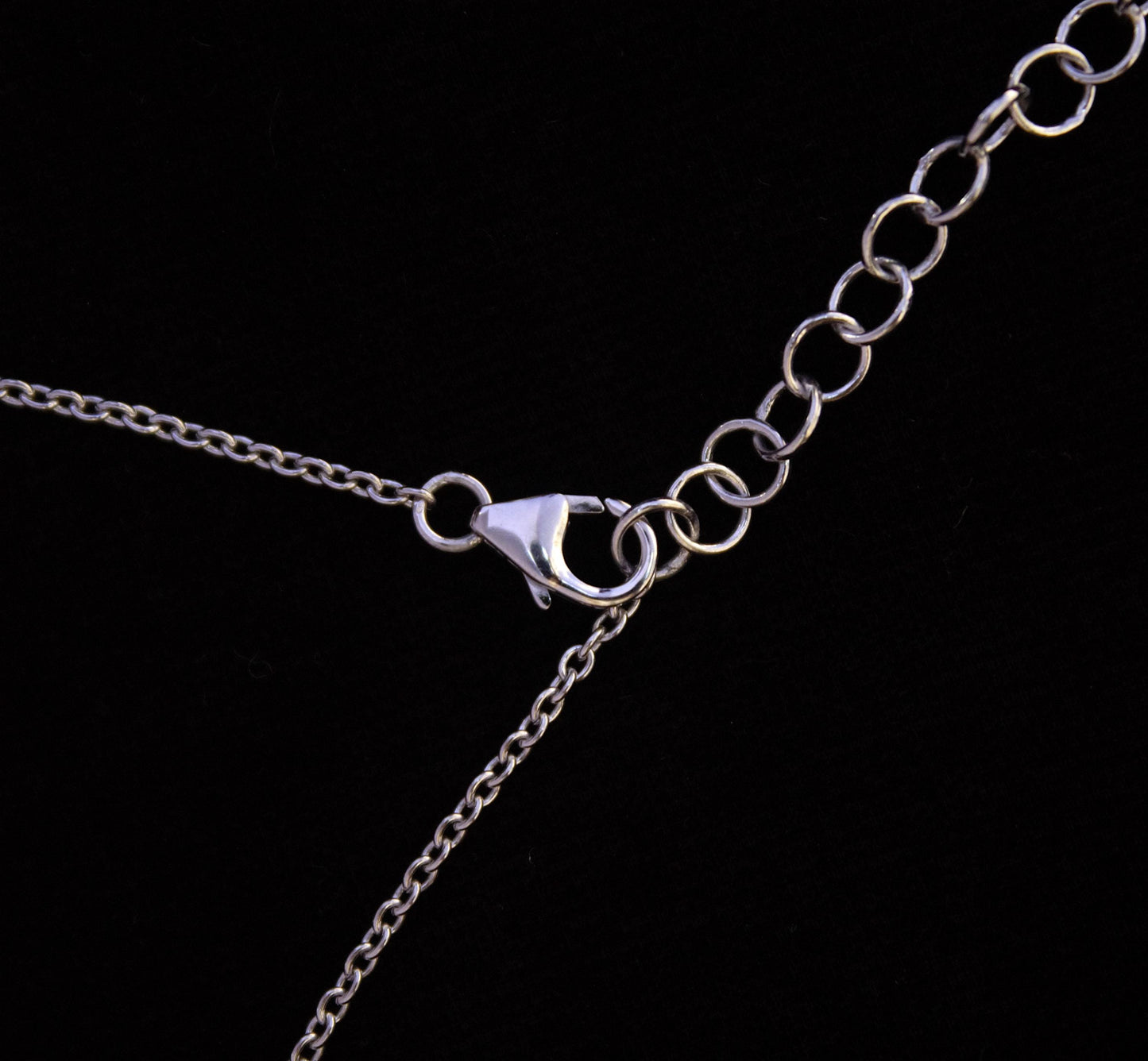 Moissanite 925 Sterling Silver Chain Necklace, Handmade Pear Drop Necklace For Women, Minimalist Marquise Cut Necklace, Wedding Gift for Her