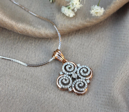 HIJ Color SI Clarity Diamond Jewelry Set,