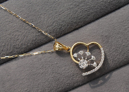 VS - SI Diamond Necklace Earrings Set, 18K Gold Jewelry for Her, IGI Certified Diamond Jewelry Set, Wedding Bridesmaid Gift For Her