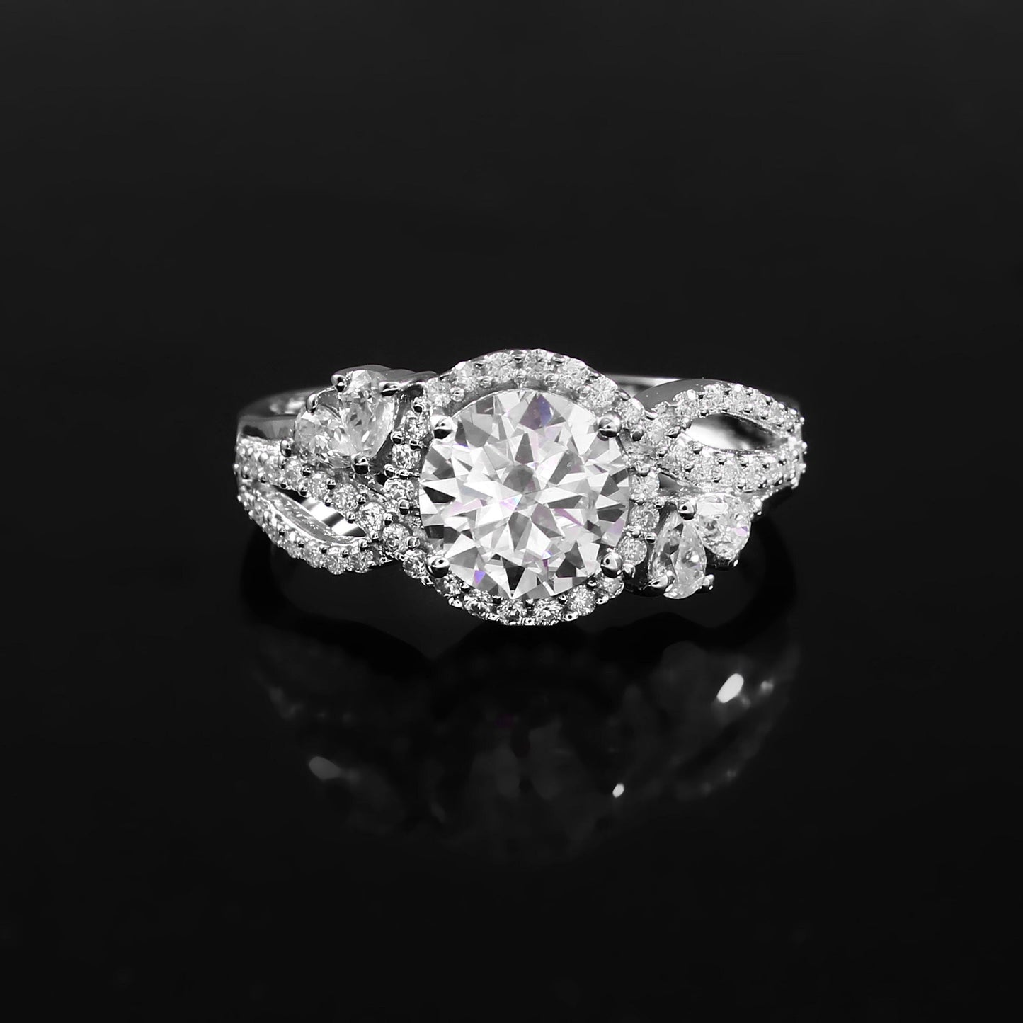 Solitaire Diamond Ring, Lab Grown Diamond Ring, IGI Certification Available, CVD Diamond Ring, Round Cut Designer Ring, Anniversary Gift