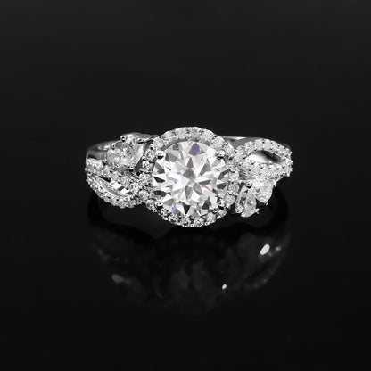 Solitaire Diamond Ring, Lab Grown Diamond Ring, IGI Certification Available, CVD Diamond Ring, Round Cut Designer Ring, Anniversary Gift