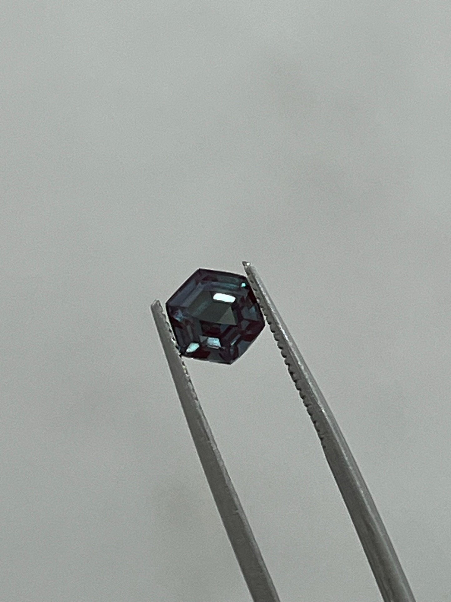 Alexandrite Color Changing Stone, Hexagon Cut Stone, 4mm to 9mm Sizes Available, Best Quality Lab Created Loose Stone for Jewelry Making