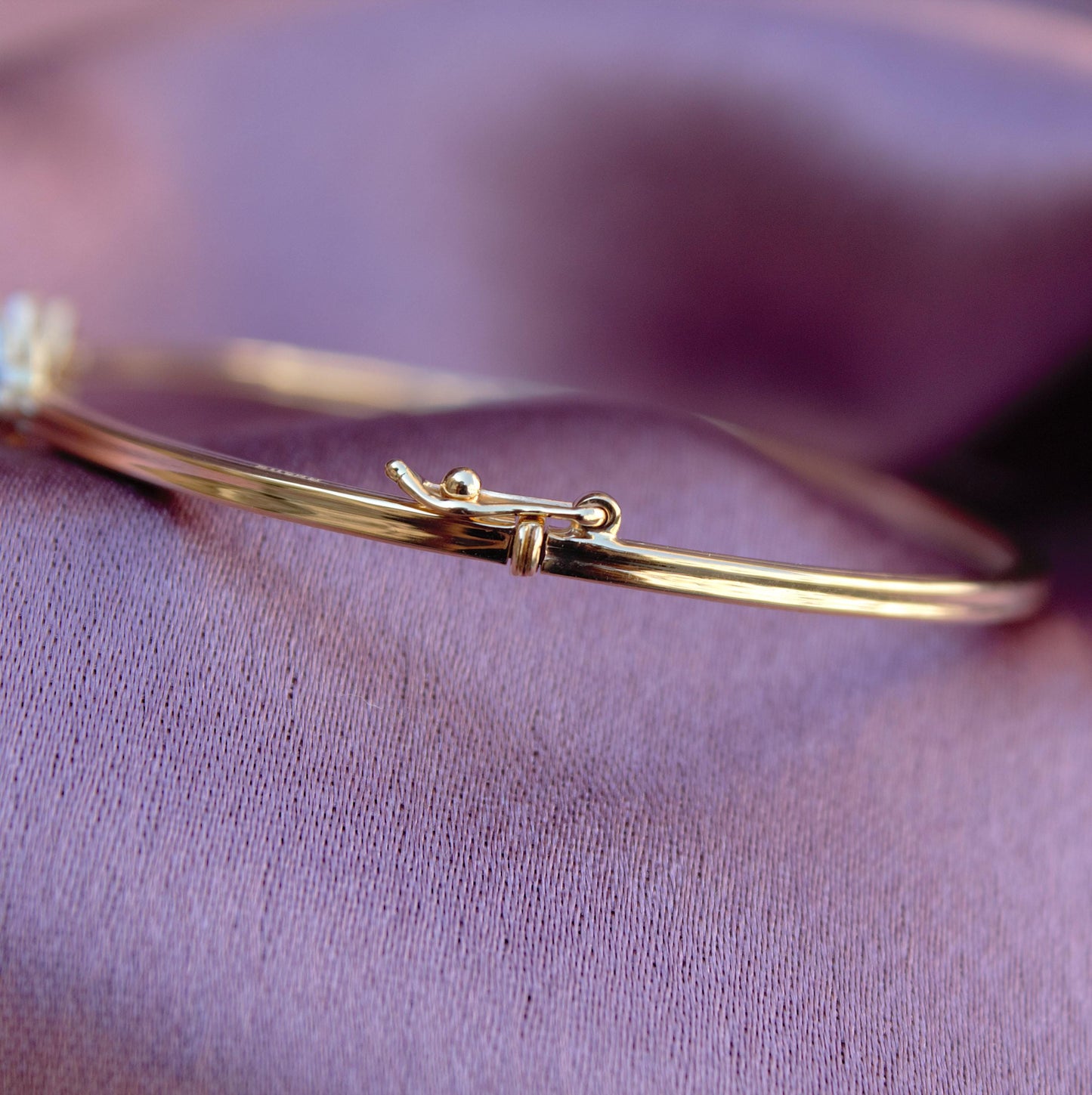 Natural Diamond Bangle Bracelet, 14K Yellow Gold Cuff Bracelet, Elegant Gold Diamond Bracelet, Real Diamond Bracelet, Birthday Gift for Her