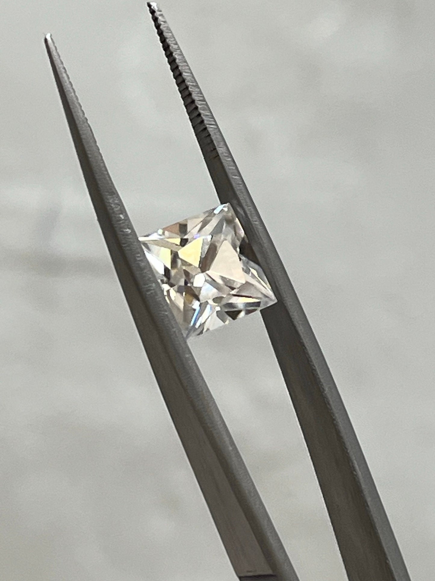 Princess Cut Moissanite- French Cut- Fancy shaped Moissanite With GRA Certified- Loose All Gemstone Sizes Available For Making Jewelry