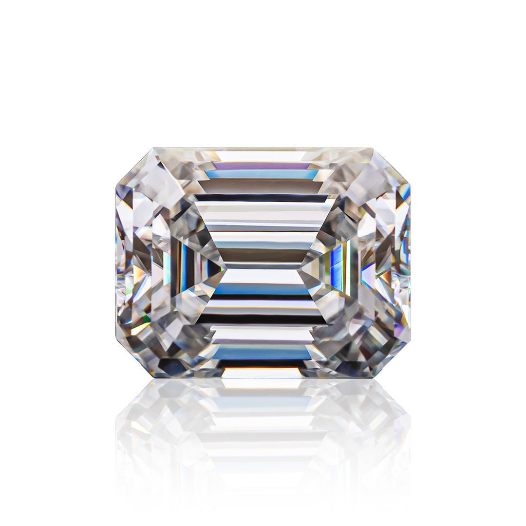 Emerald Cut Octagon Moissanite Gemstone, Jewelry Making Loose Gemstone, All Gemstone Sizes Available, High Quality Loose Gemstone