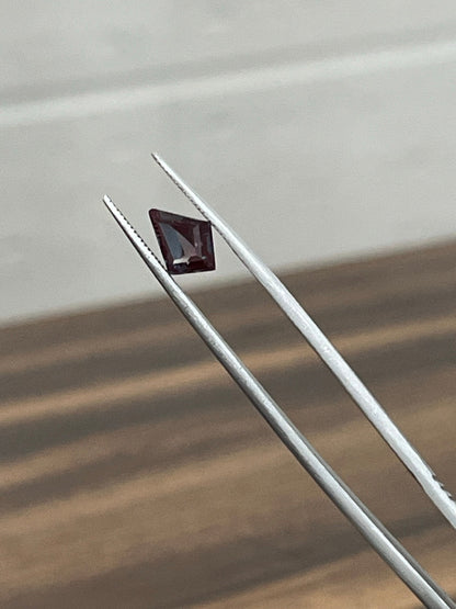 Lab-Created Alexandrite Color Changing Stone, Kite Shape Stone for Jewelry Making, 3X6mm to 8X6mm Sizes Available, Top Quality Faceted Stone