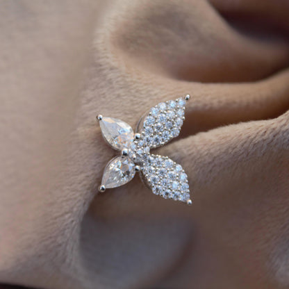 Butterfly Shape Moissanite 925 Sterling Silver Pendant, Minimalist Jewelry, Silver Dainty Pendant, Prong Pendant, Perfect Gift for Daughter