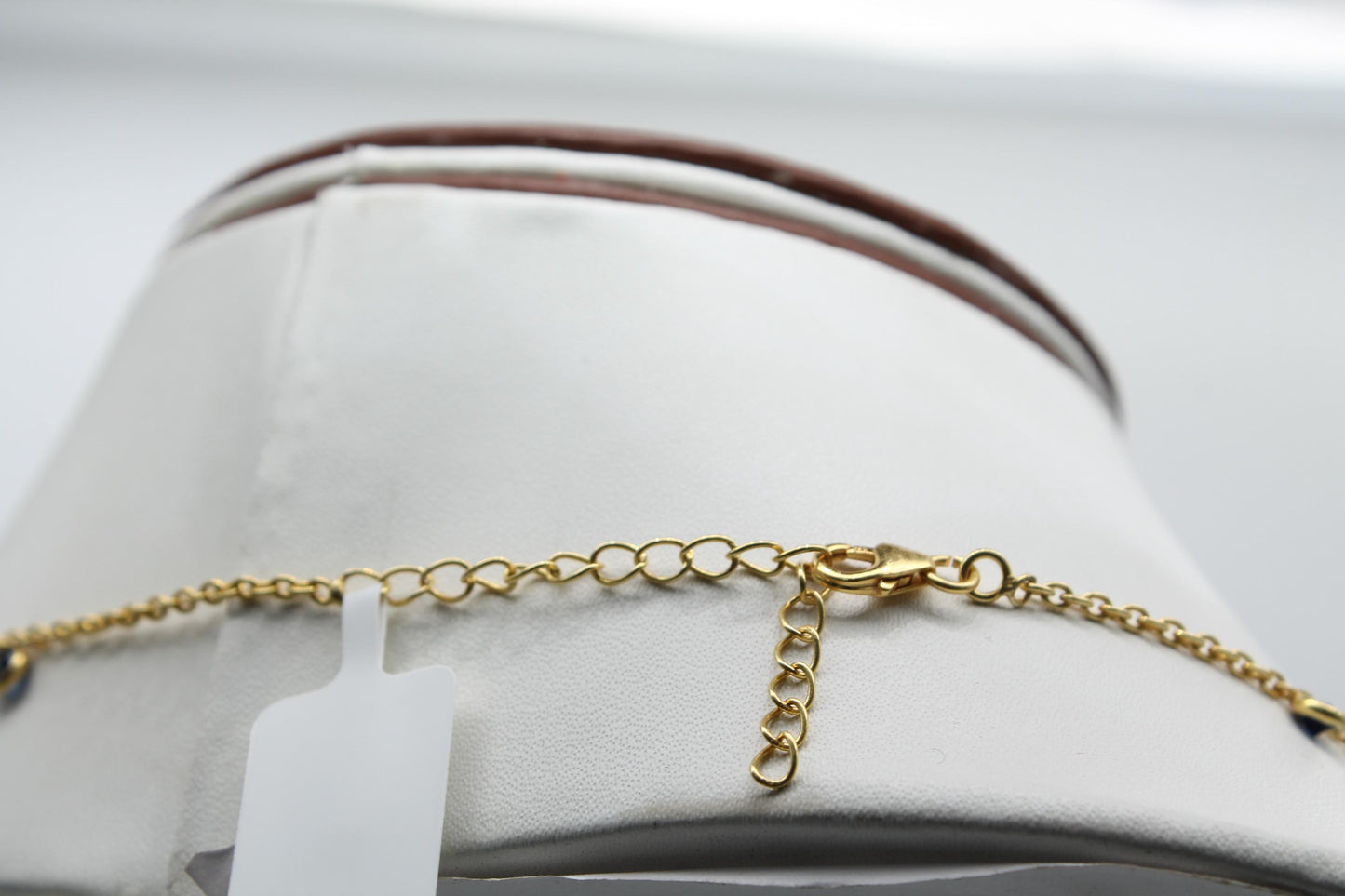 Blue Sapphire Charm Necklace and Bracelet, 925 Sterling Silver Chain Necklace, Bezel Necklace Bracelet Set, Adjustable Chain Necklace