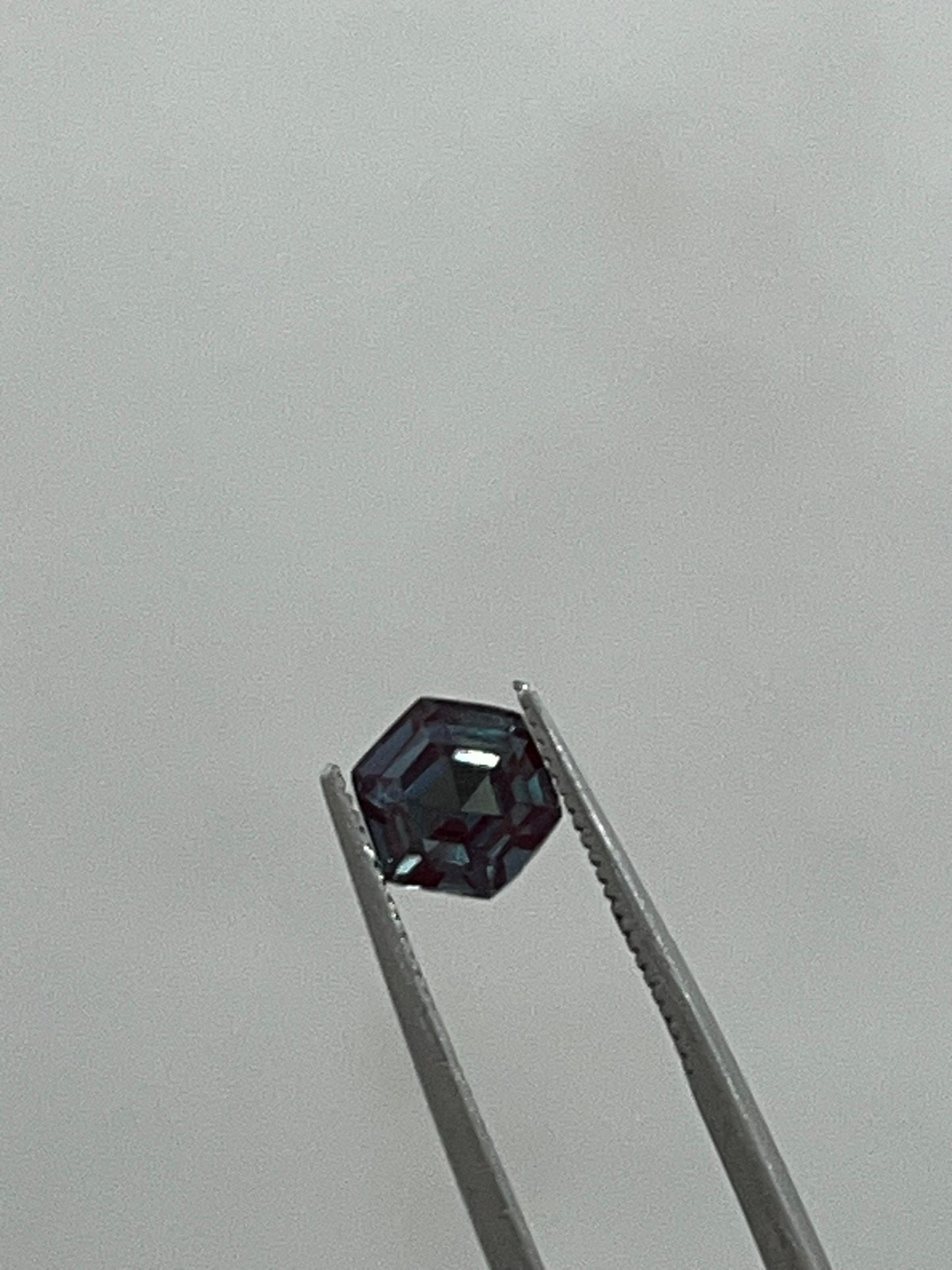 Alexandrite Color Changing Stone, Hexagon Cut Stone, 4mm to 9mm Sizes Available, Best Quality Lab Created Loose Stone for Jewelry Making