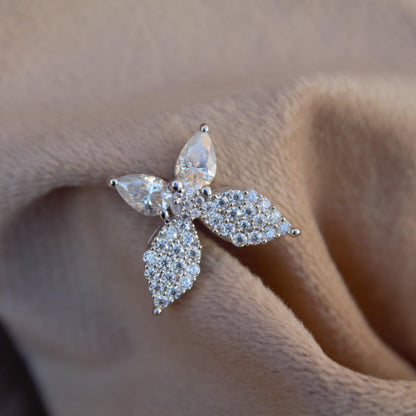 Butterfly Shape Moissanite 925 Sterling Silver Pendant, Minimalist Jewelry, Silver Dainty Pendant, Prong Pendant, Perfect Gift for Daughter