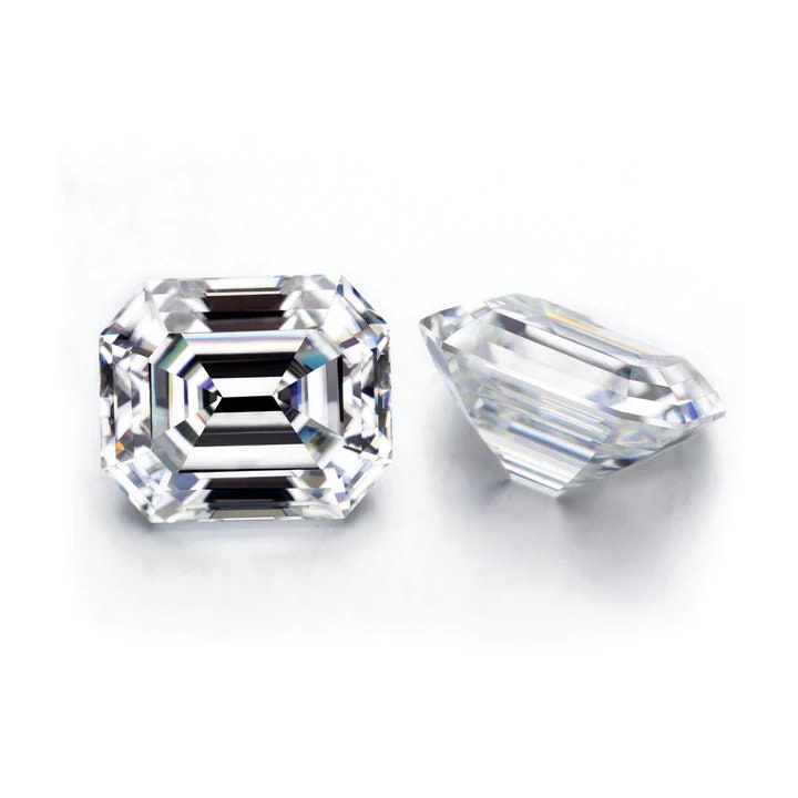 Emerald Cut Octagon Moissanite Gemstone, Jewelry Making Loose Gemstone, All Gemstone Sizes Available, High Quality Loose Gemstone