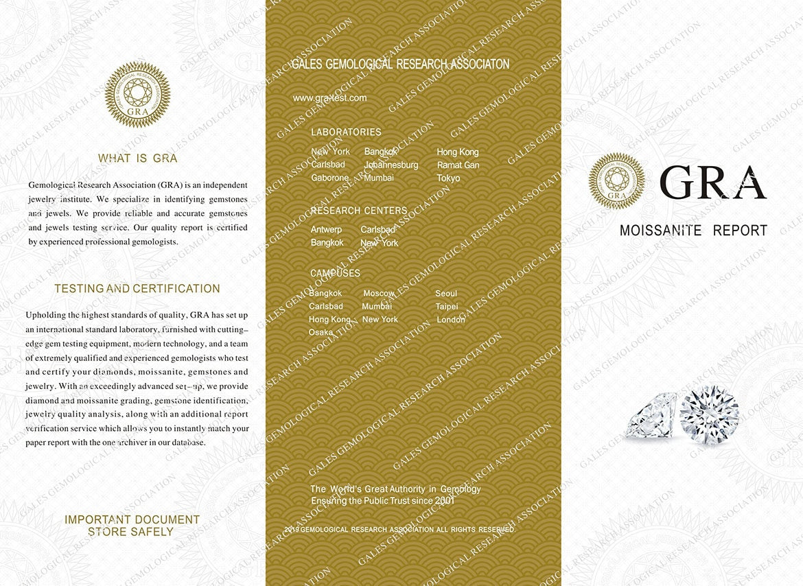 Marquise Cut Moissanite - D Color VVS1 Moissanite Diamond Stone with GRA Certificate
