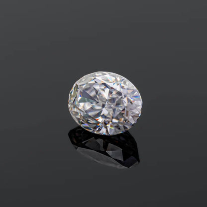 Oval Cut Moissanite - D Color VVS1 Moissanite, GRA Certified loose oval moissanite