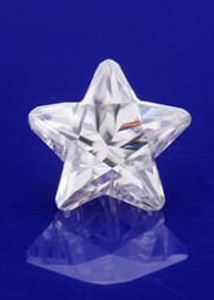 Star Cut Moissanite 6 MM, 7 MM, 8 MM - GRA certified star moissanite