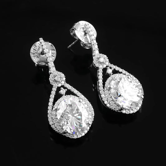 Lab Grown Diamond Solid Gold Earrings For Special One